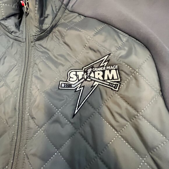 (B36) CCM STORM Grande Peace Hockey Windbreaker Coat Jacket Size Medium - Picture 11 of 11
